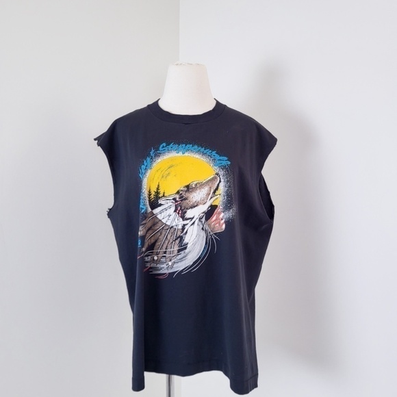 1993 Steppenwolf band tee t-shirt graphic music rock classic vintage muscle - Picture 4 of 11